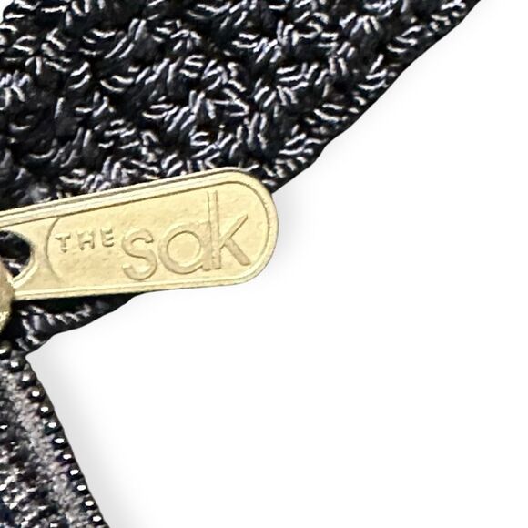 THE SAK Black Crochet Crossbody Shoulder Bag - Picture 5 of 8